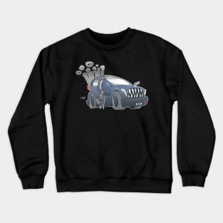 Big oil-spending car Crewneck Sweatshirt